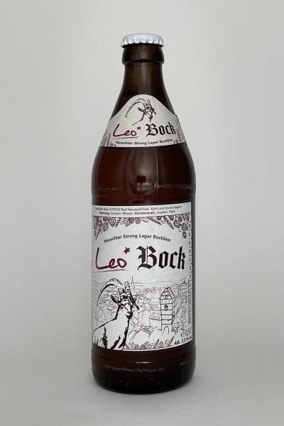 Leo Bock Karmeliter Bier, 0,5L Flasche + Pfand 0,08 €
