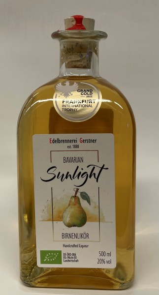 Bavarian Sunlight, Birnenlikör, 20% vol. 0,5L