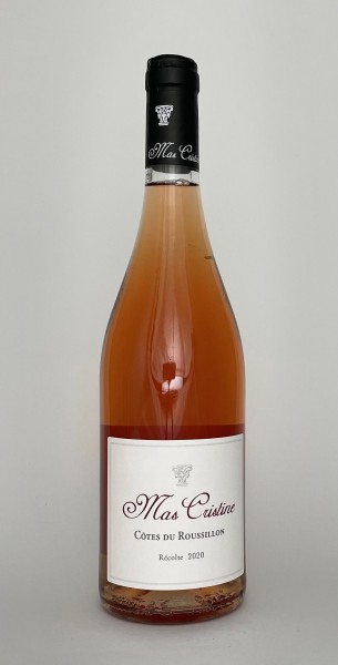 Mas Cristine rosé 2020, 0,75L Flasche