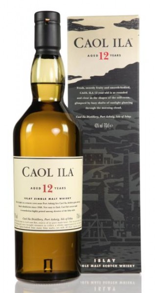 Caol Ila 12 J. Single Malt Whisky 43%, 0,7L Flasche